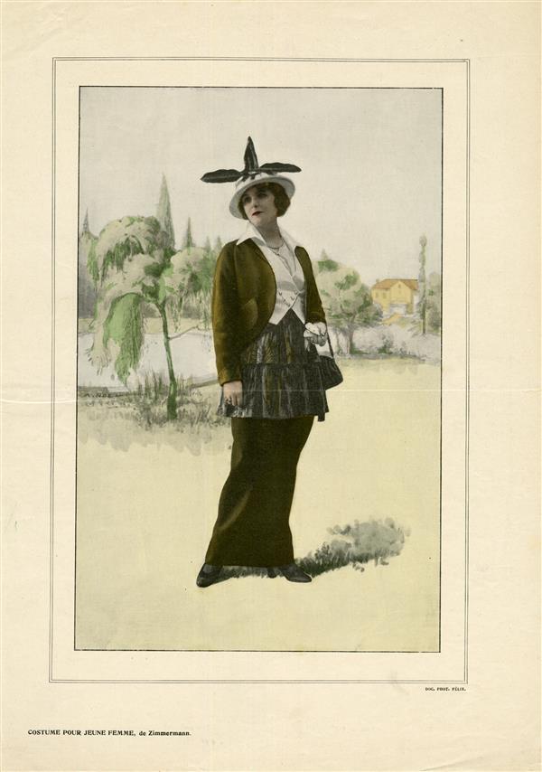 Costume pour jeune femme, de Zimmerman