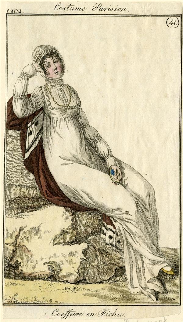 Costumes Parisiens 'Coeffure en Fichu'