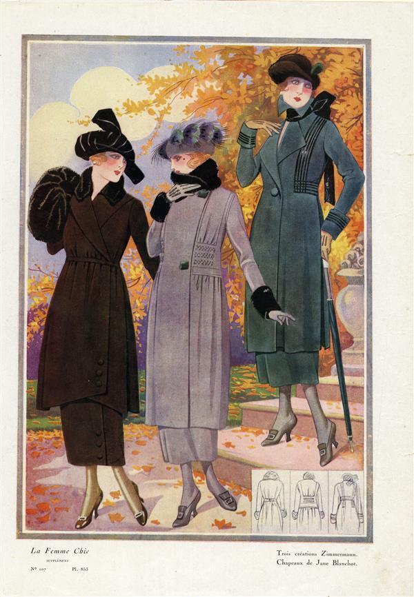La Femme chic, Trois créations Zimmermann - Chapeaux de Jane Blancot