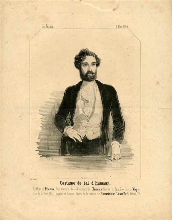 Costume de bal d'Humann