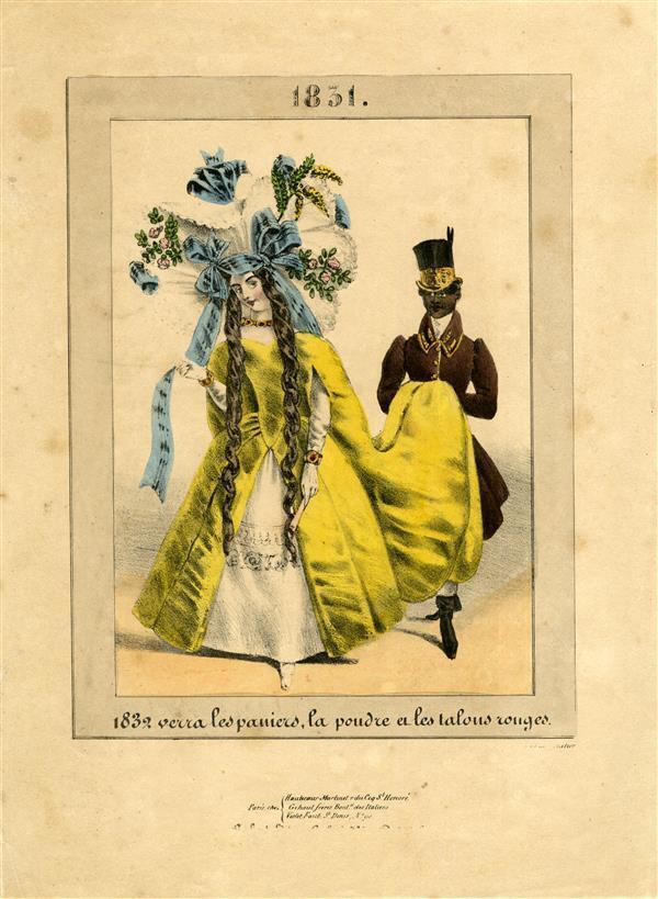 1832 verra les paniers, la poudre & les talous rouges