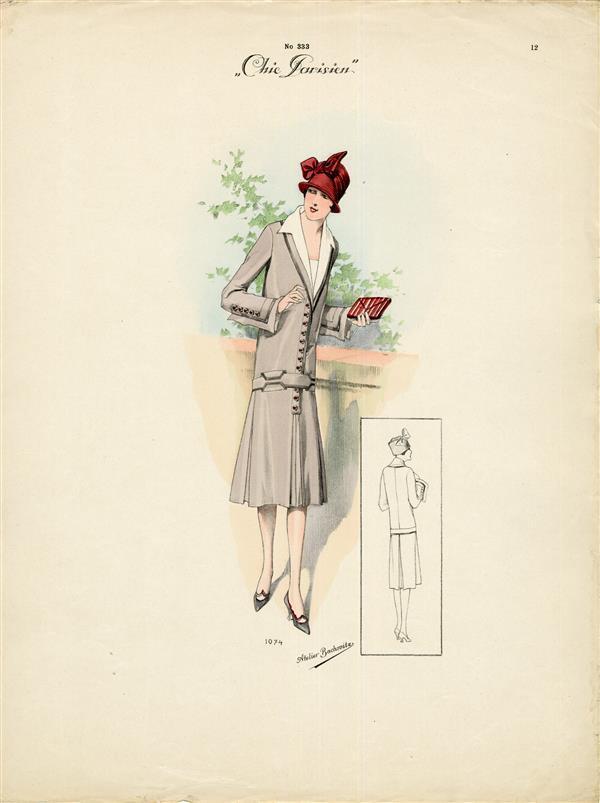 Chic Parisien, no. 333, fig. 1074