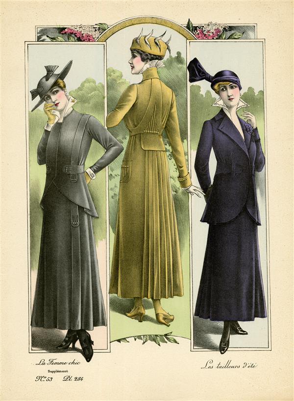 La Femme Chic, Les Tailleurs d'été