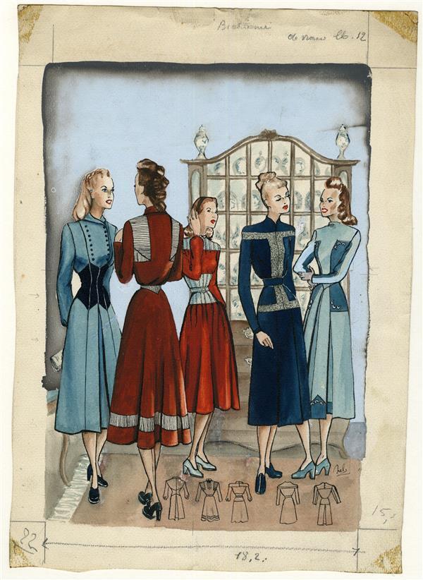 Mode-illustratie