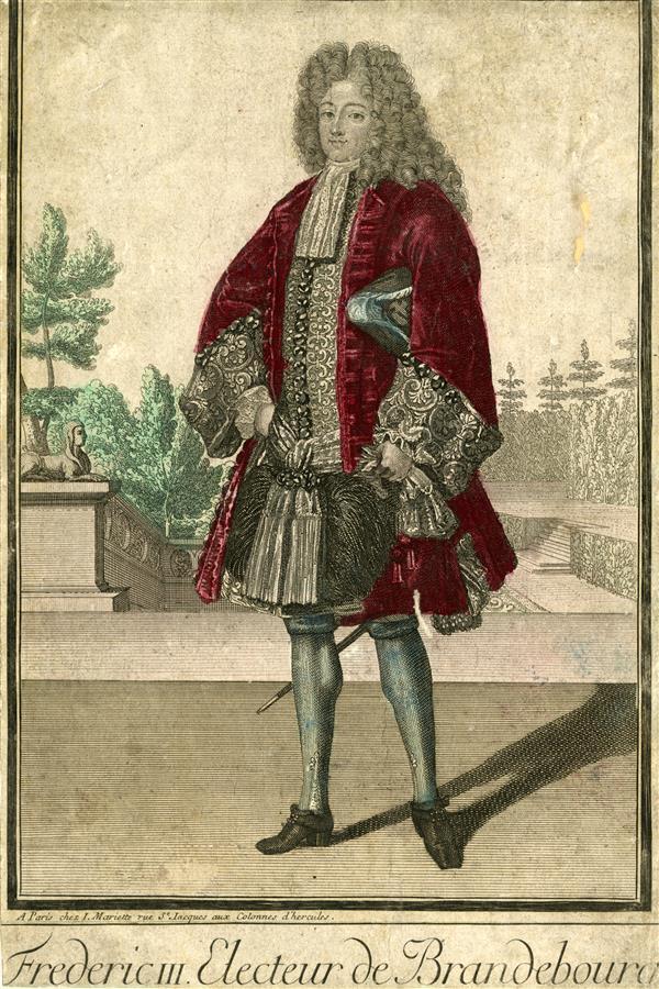 Frederic III Electeur de Brandenbourg