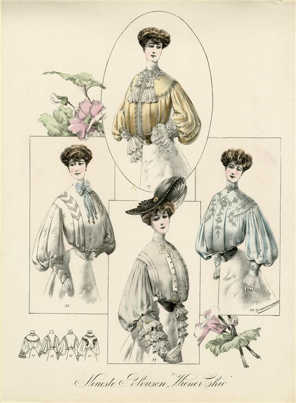 Neueste Blousen “Wiener chic”