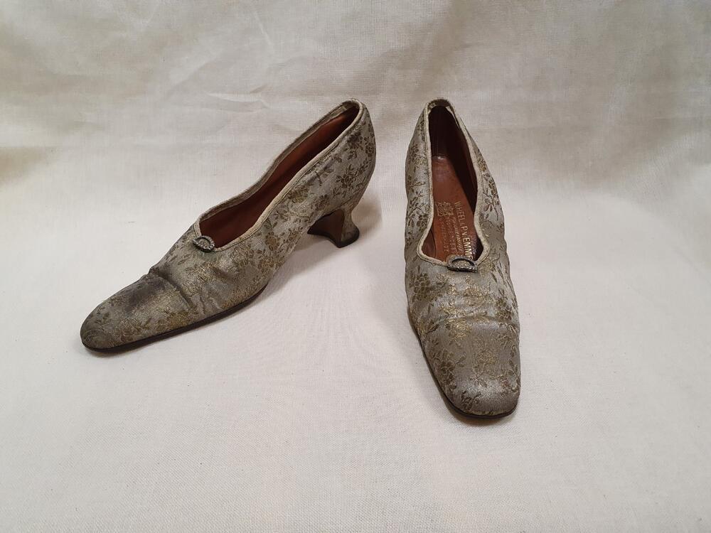 Een paar vrouwenschoenen