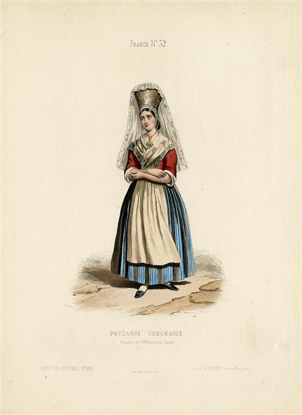 Paysanne Cauchoise (Canton de St. Valery en Caux), France no. 32