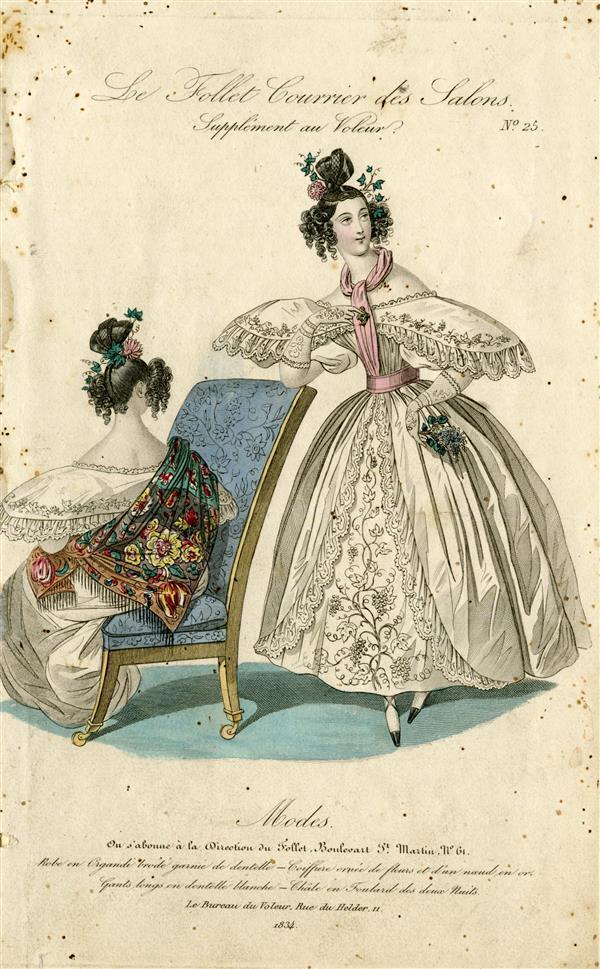Le Follet Courrier des Salons, Supplément au Voleur, Modes