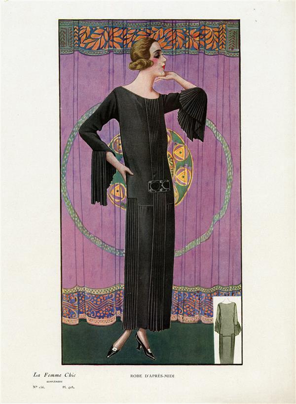 La Femme Chic, Robe d'Apres-Midi