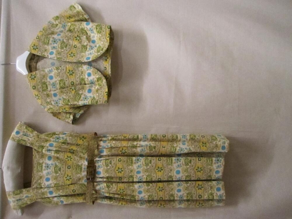 Zonnejurk met bolero en ceintuur