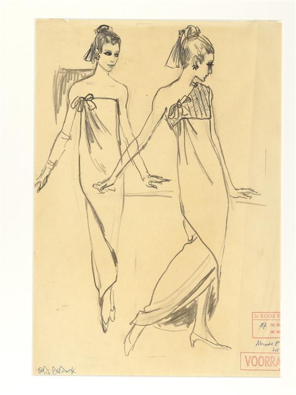 Hubert de Givenchy - avondtoilet met bolero