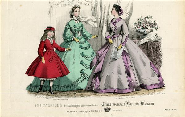 "The Fashions", Englishwoman's Domestic Magazine