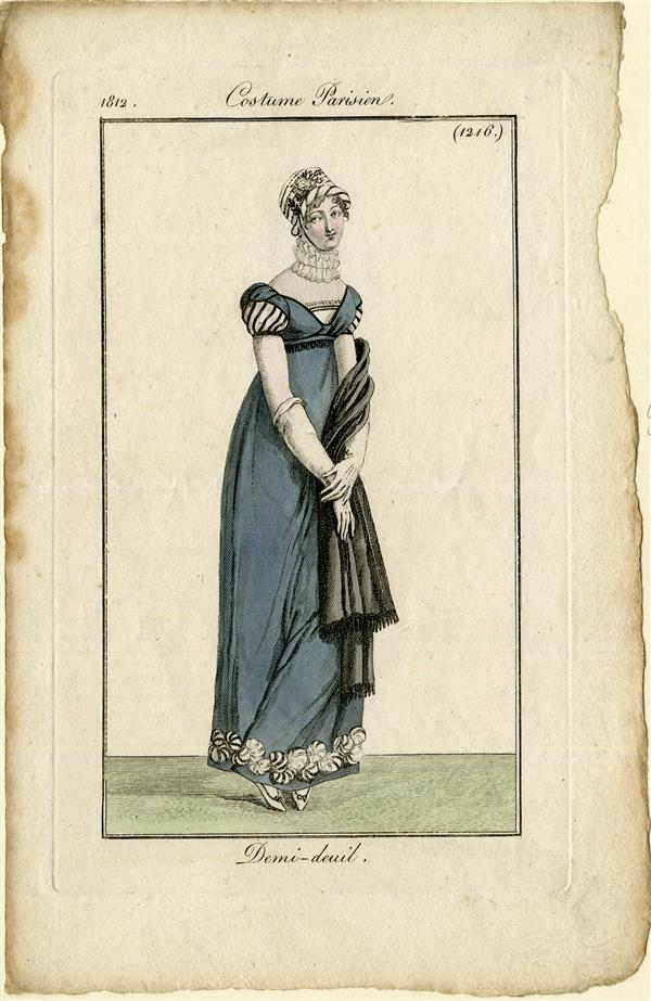 Costume Parisien 'Demi-deuil'