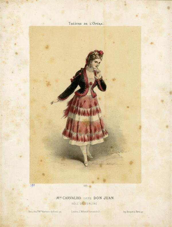 Theatre de l’Opera, Mme Carvalho dans Don Juan