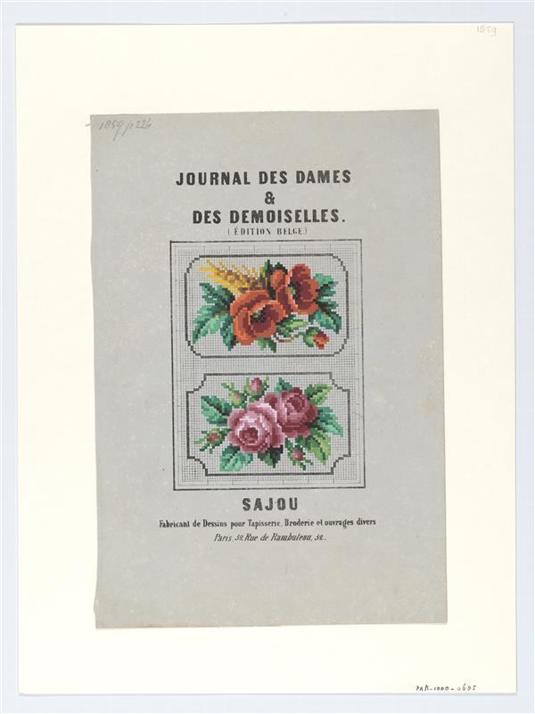 Journal des Dames et des Demoiselles, Sajou