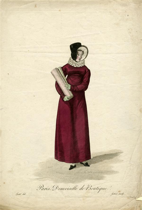 Paris, Demoiselle de Boutique