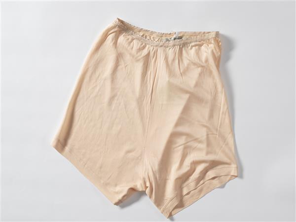 Slip van roze tricot
