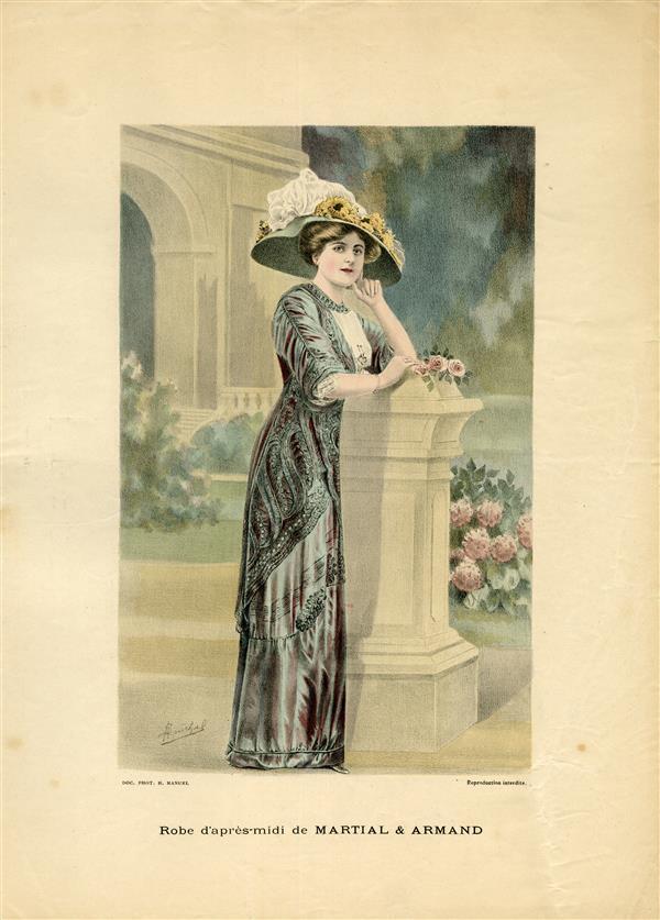 Robe d’après-midi de Martial & Armand
