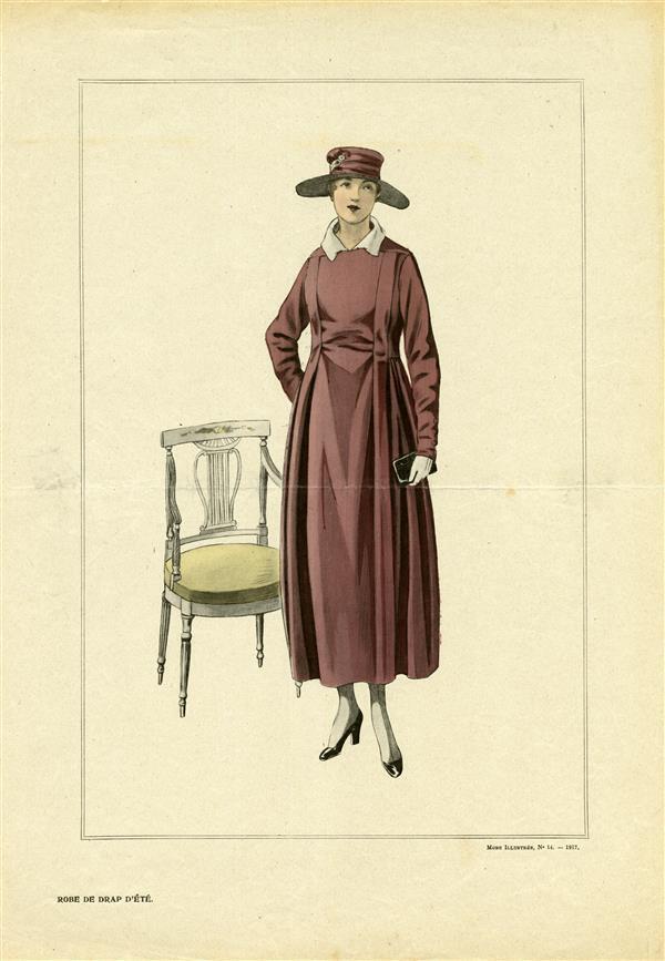 Robe de drap d'éte