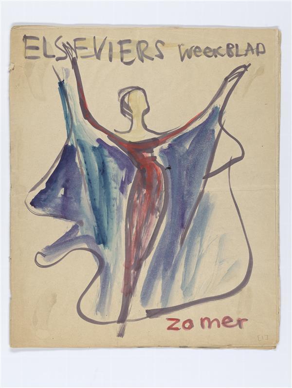Ontwerp voor modebijlage Elseviers Weekblad