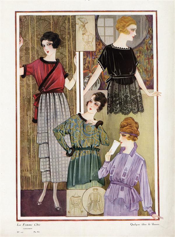 La Femme Chic, Quelques idées de blouses
