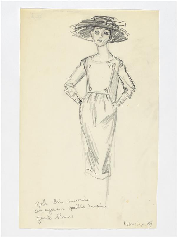 Balenciaga - robe manteau