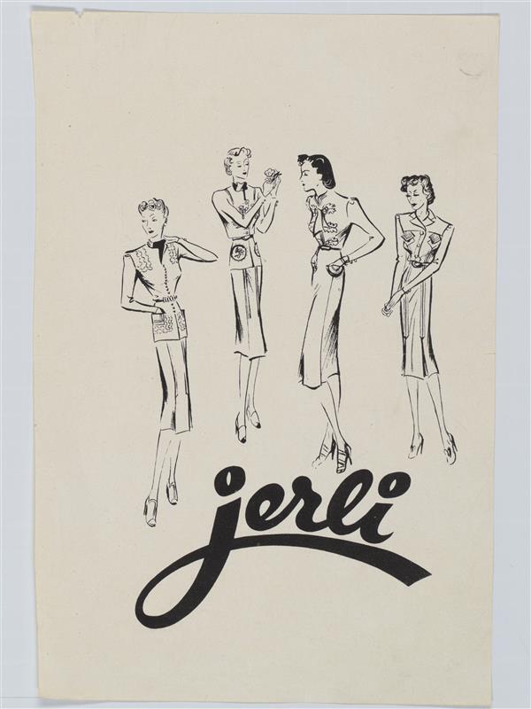 Jerll, proefdruk voor reclamefolder