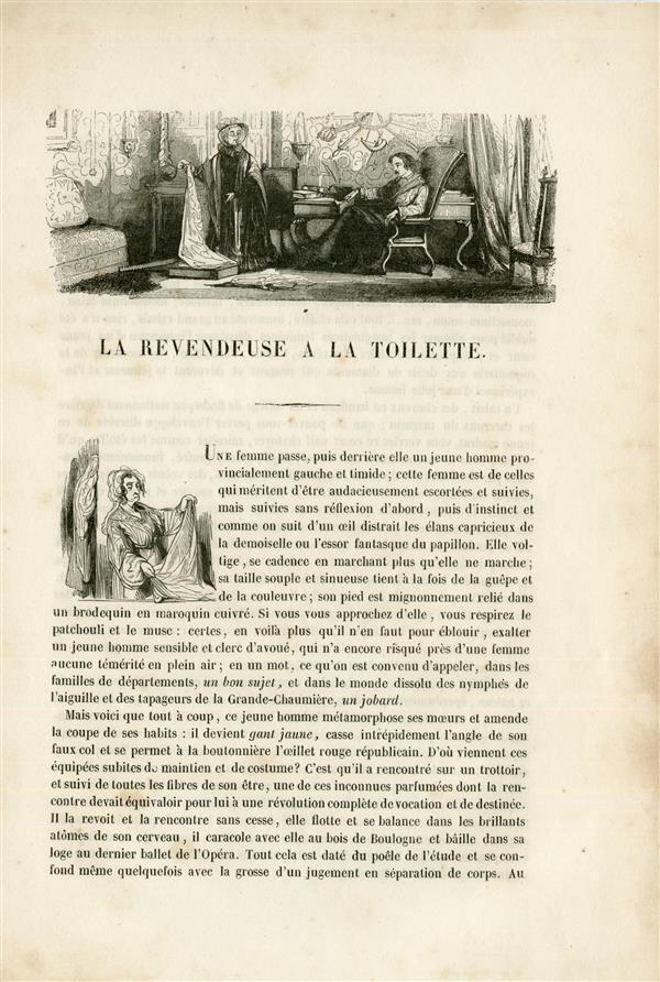 La revendeuse à la toilette