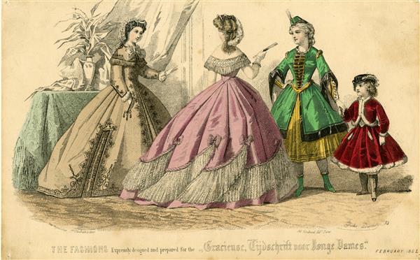 The Fashion; Gracieuse, Tijdschrift voor Jonge Dames