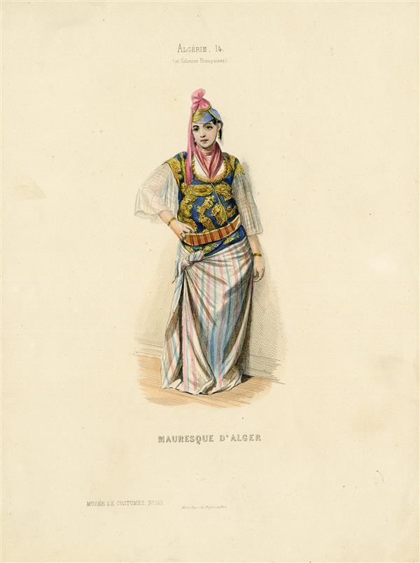 Mauresque d'Alger, Algérie 14 (et Colonies Françaises)