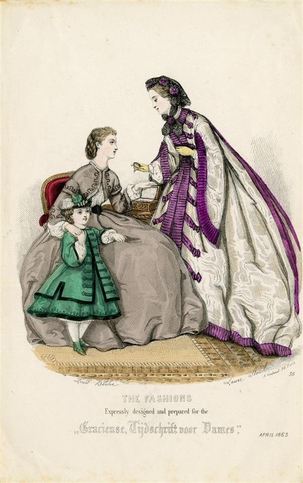 The Fashions; Gracieuse, Tijdscrift voor Dames