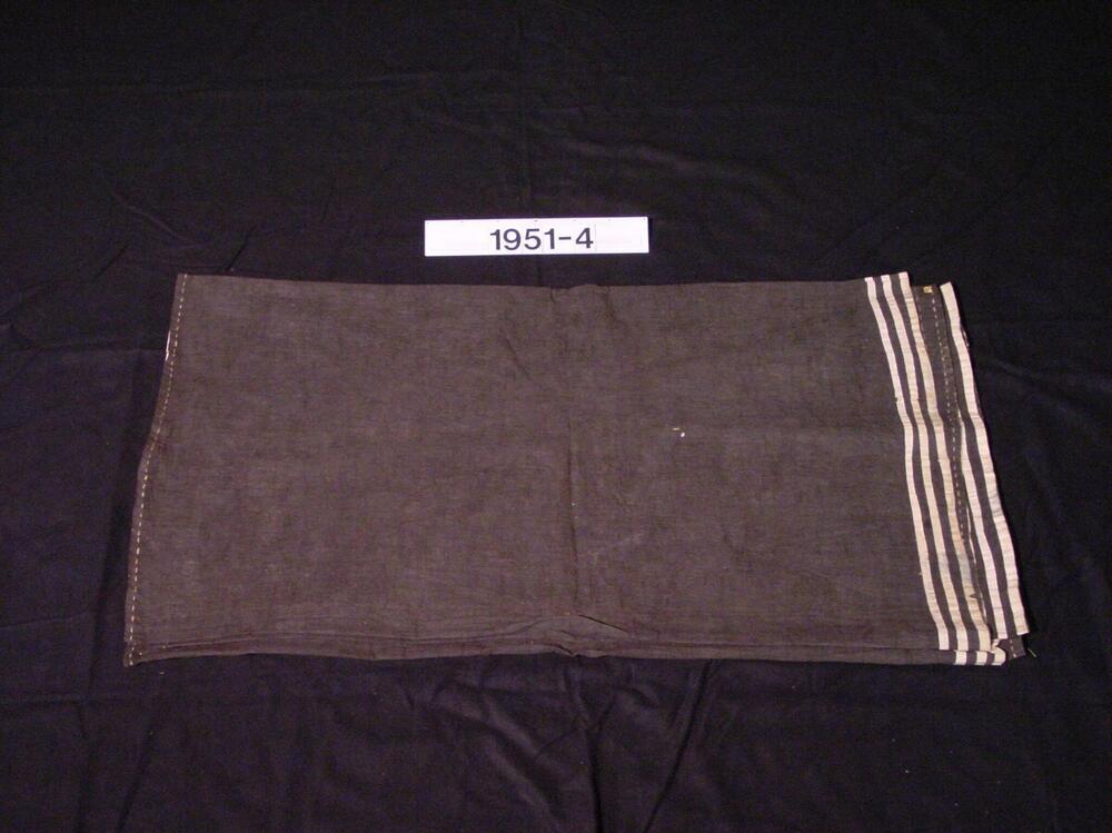 Barkcloth skirt
