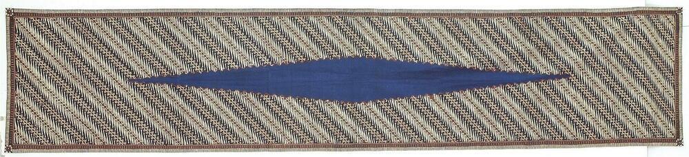 Katoenen borstdoek met ornament in batik
