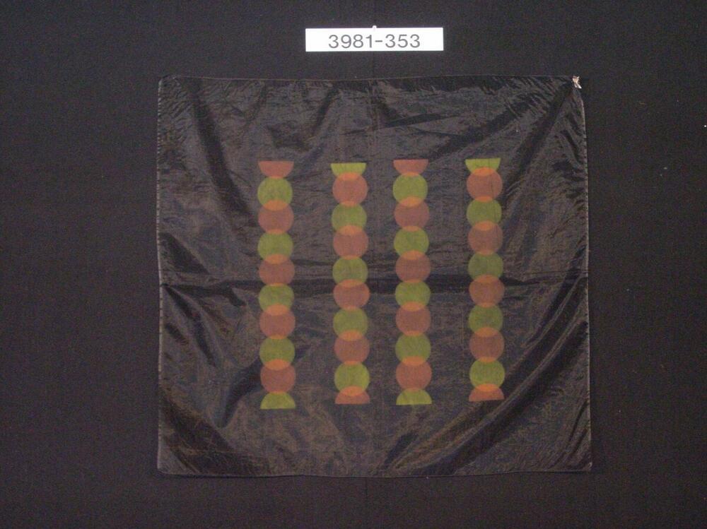 Hoofddoek van nylon met opdruk