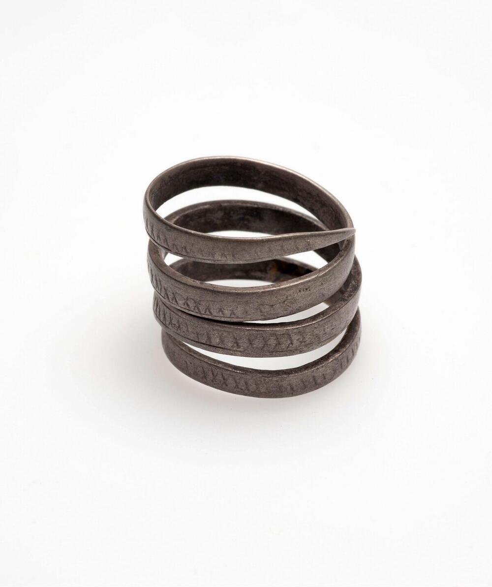 Spiraalvormige ring voor mannen en vrouwen