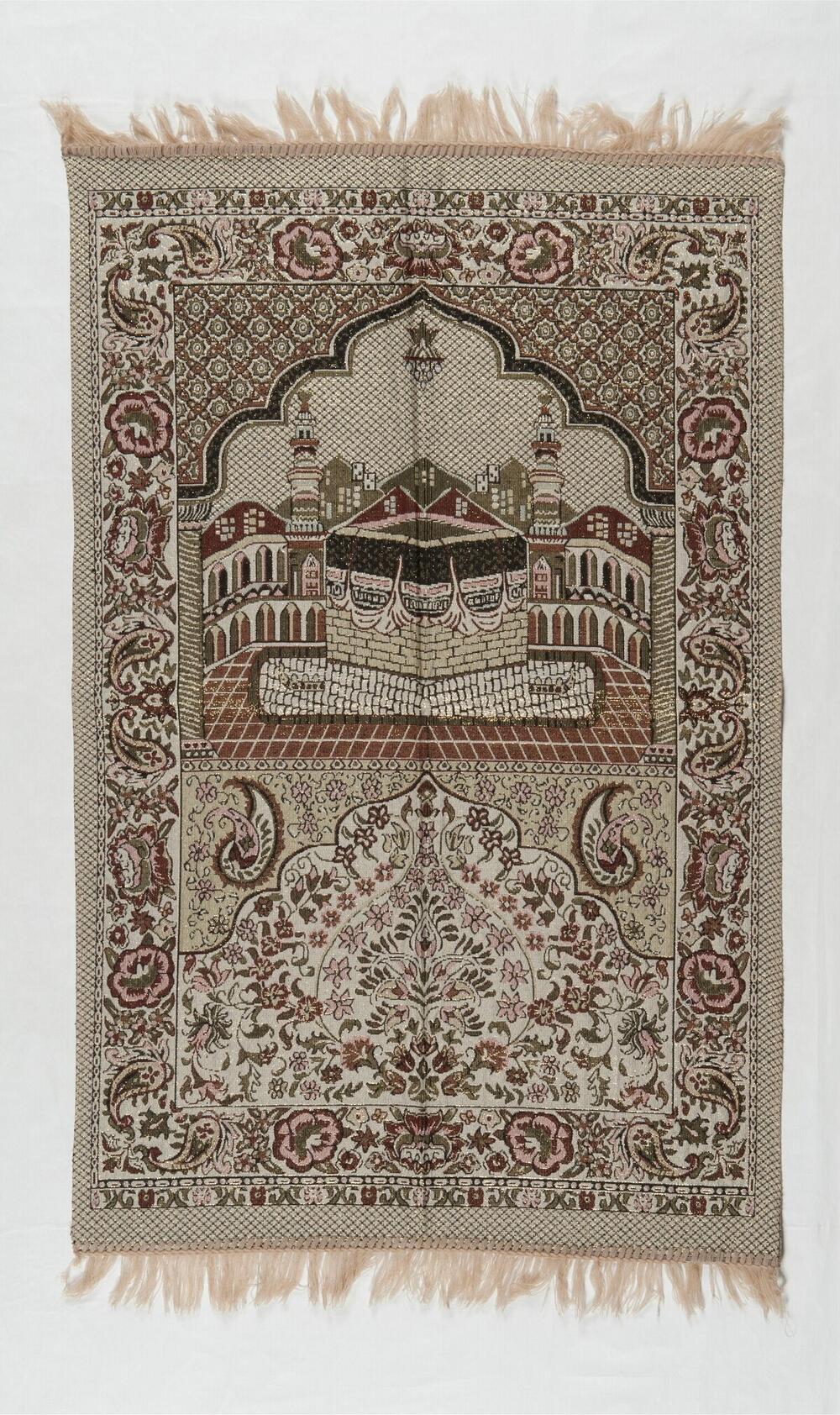 Gebedskleed met afbeelding van de Ka'aba