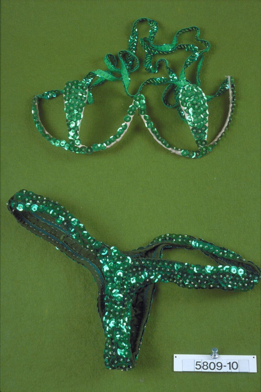 Topje van carnavalsbikini