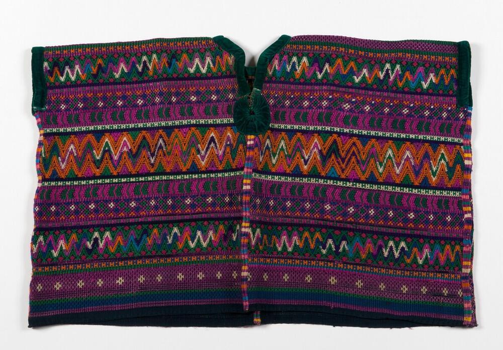 Huipil met geometrische motieven