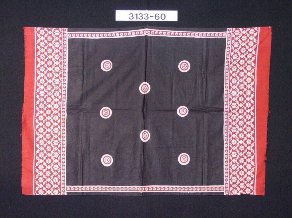 Bedrukte katoenen hoofddoek