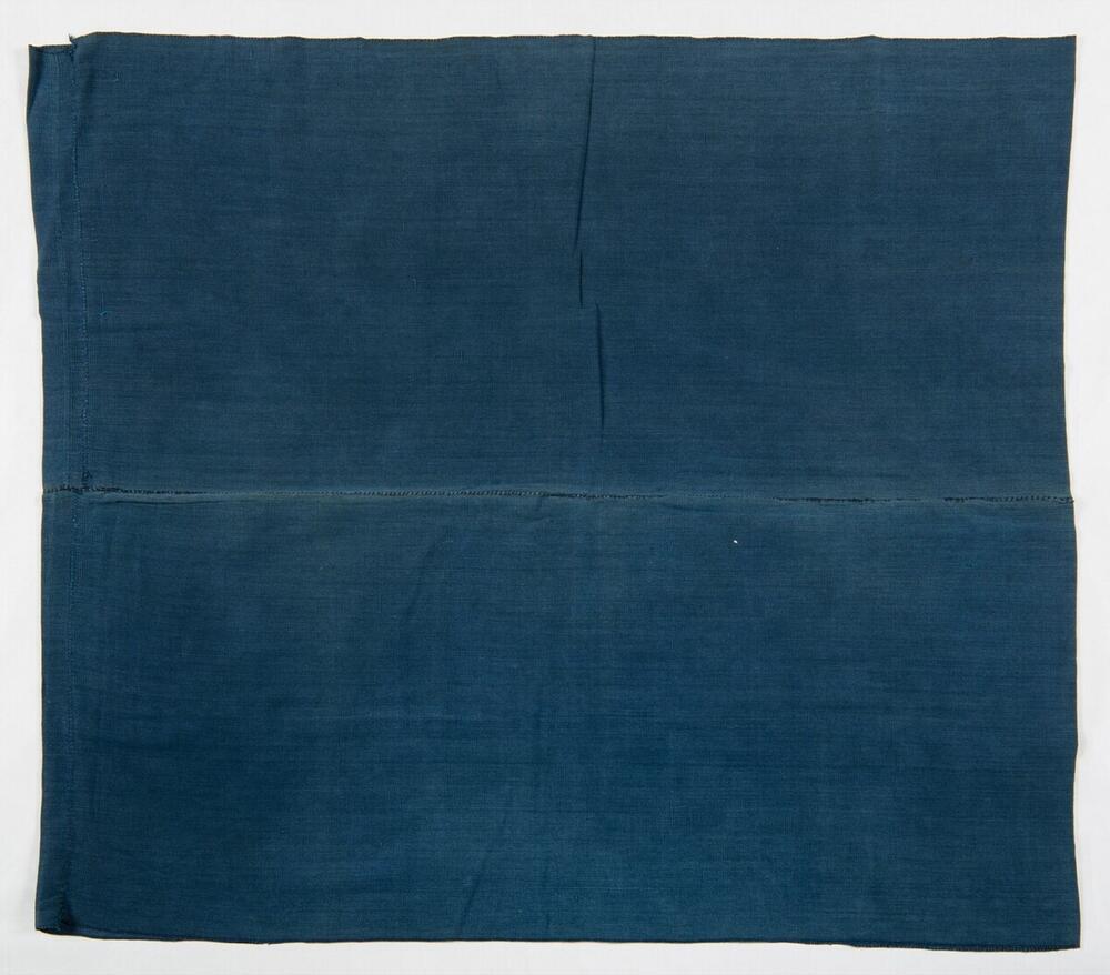 Blauwe wikkelrok
