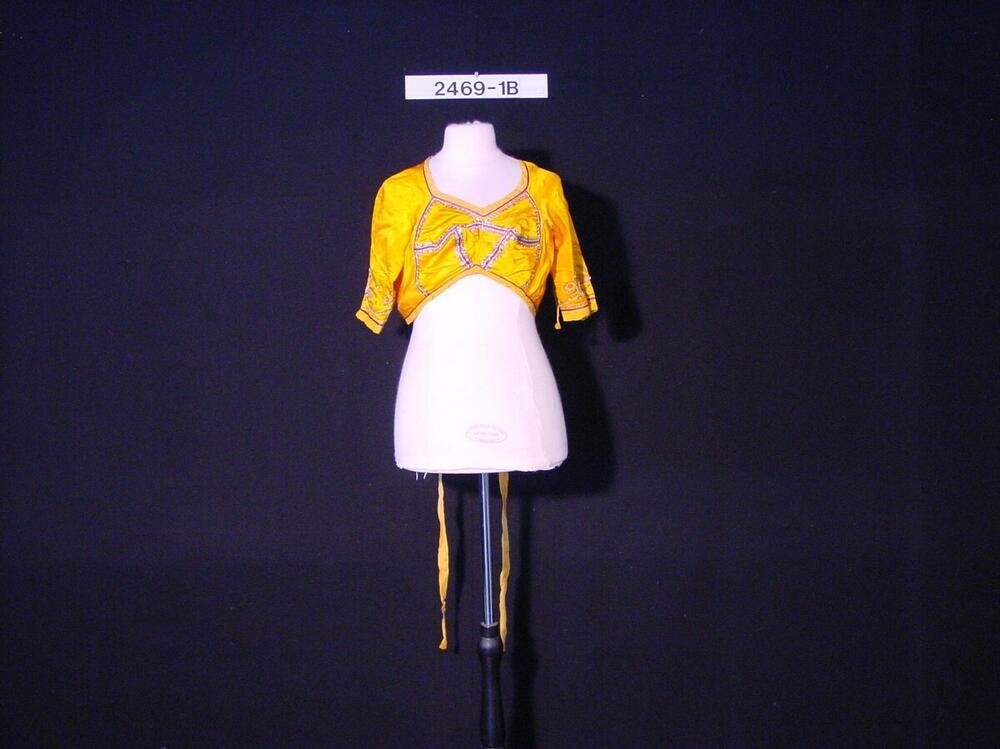 Silk jacket, part of a lady's costume