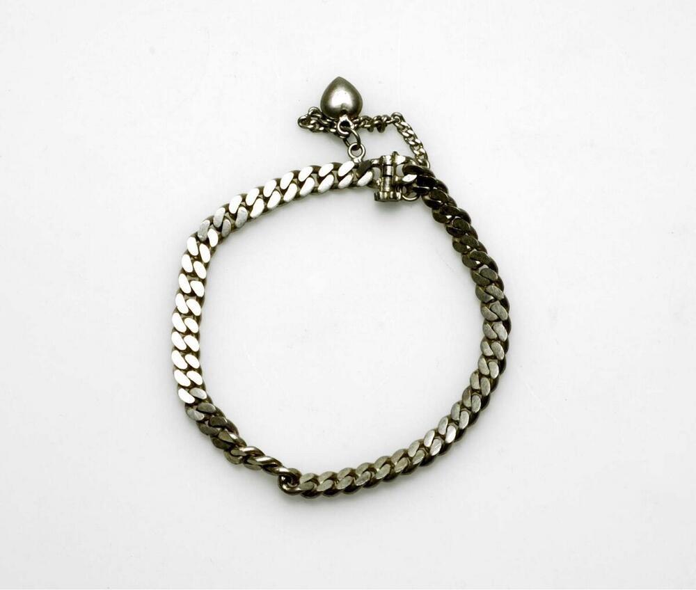 Zilveren schakelarmband