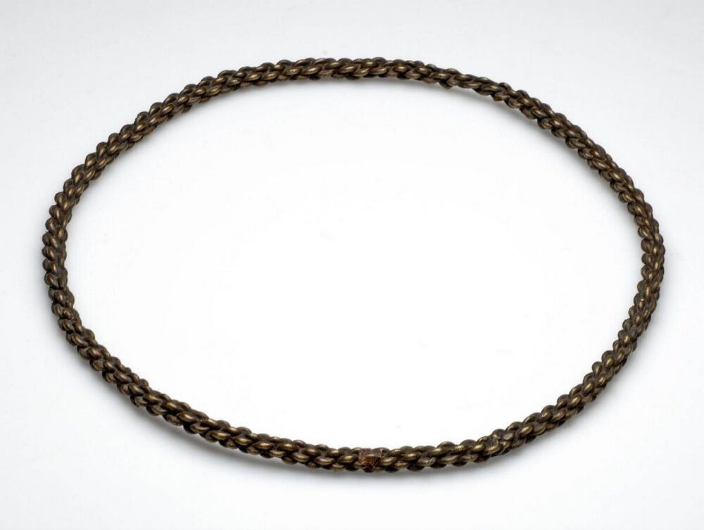 Koperen halsring