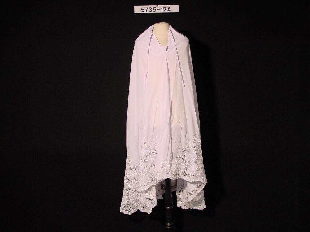 Sluier, onderdeel van bidkleding voor moslimvrouw
