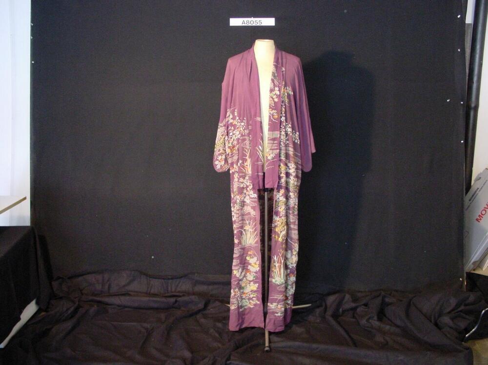 Zijden vrouwenkimono