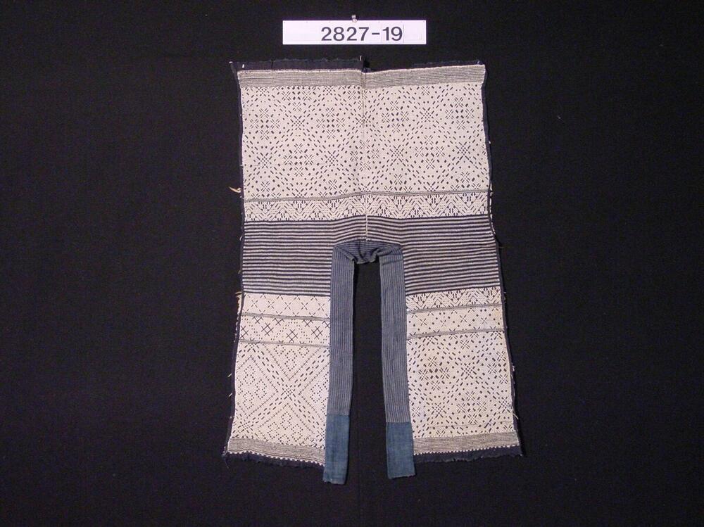 Bovenstuk van mannenkimono van kogin-weefsel