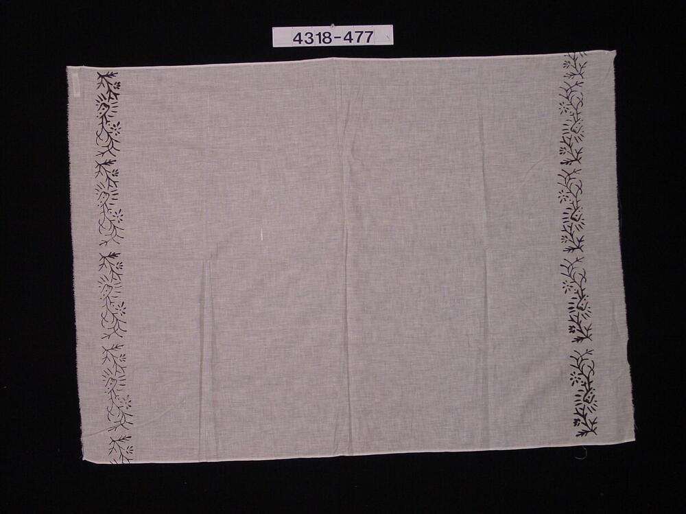 Katoenen vrouwenhoofddoek met bloemmotieven