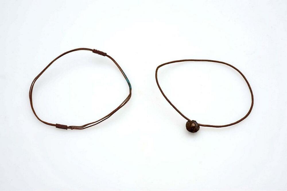 Armband van koperdraad