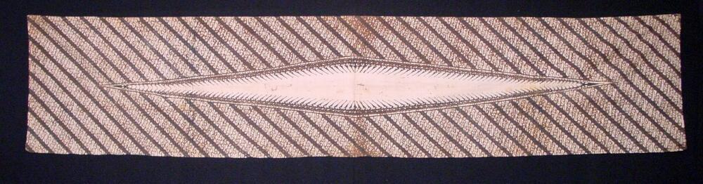 Schouderdoek met parang-centung patroon